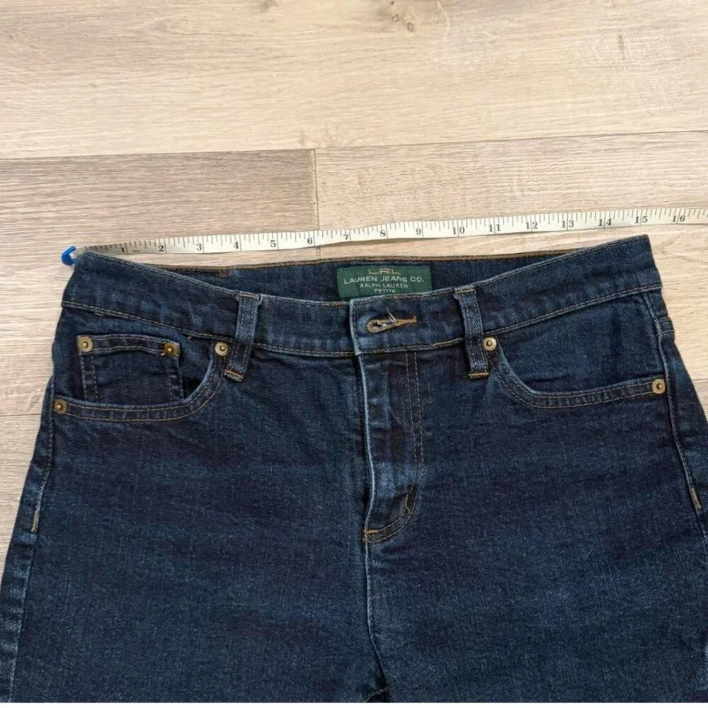 Dark wash LRL Ralph Lauren Jeans Co - classic straight leg 8P
